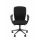 Офисное кресло Chairman 9801 Россия ткань T08 черный Black. Фото товара с разных ракурсов.