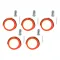 Колесики для компьютерного кресла (упаковка 5 шт.) маленькое фото